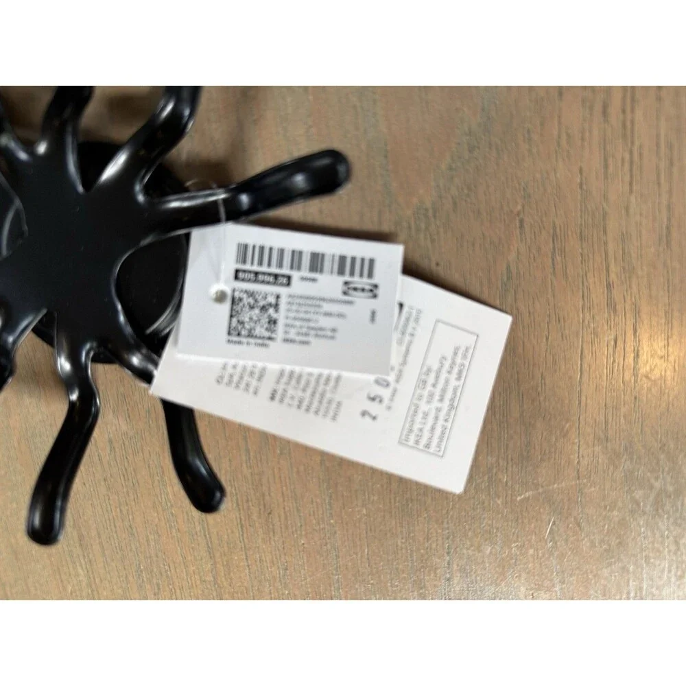 IKEA Kustfyr Spider Tealight Holder Black Decor 1